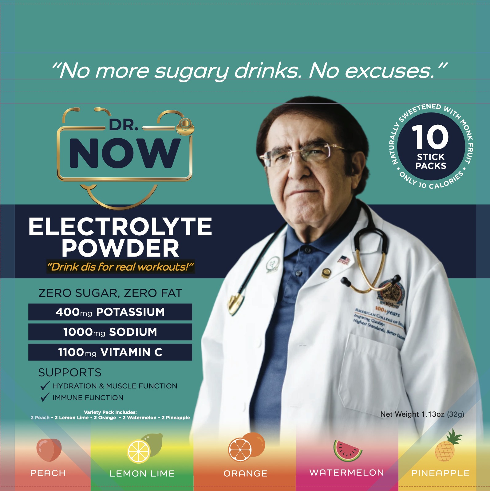 Dr. Now Electrolyte Powder